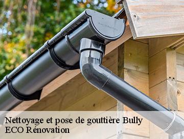 Nettoyage et pose de gouttière  bully-76270 ECO Rénovation