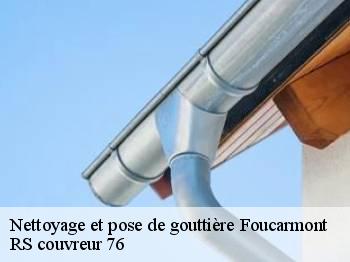 Nettoyage et pose de gouttière  foucarmont-76340 RS couvreur 76