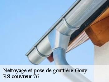 Nettoyage et pose de gouttière  gouy-76520 RS couvreur 76