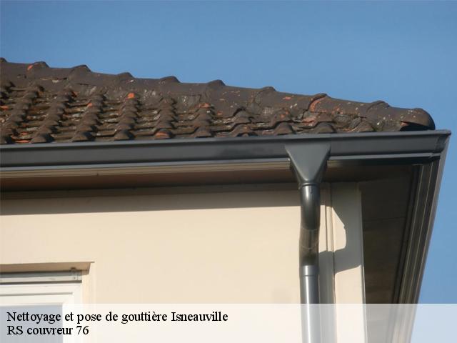 Nettoyage et pose de gouttière  isneauville-76230 RS couvreur 76