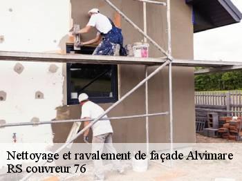 Nettoyage et ravalement de façade  alvimare-76640 RS couvreur 76