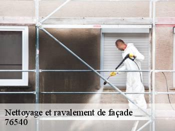 Nettoyage et ravalement de façade  angerville-la-martel-76540 RS couvreur 76