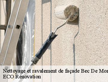 Nettoyage et ravalement de façade  bec-de-mortagne-76110 ECO Rénovation