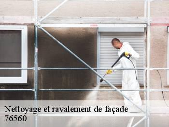 Nettoyage et ravalement de façade  etalleville-76560 RS couvreur 76