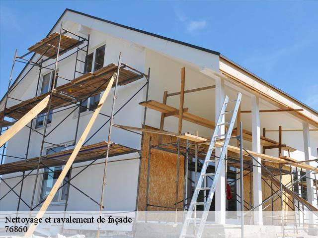 Nettoyage et ravalement de façade  saint-denis-d-aclon-76860 RS couvreur 76