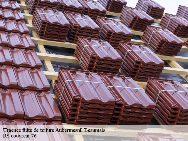 Urgence fuite de toiture  aubermesnil-beaumais-76550 RS couvreur 76