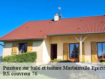 Peinture sur tuile et toiture  martainville-epreville-76116 RS couvreur 76