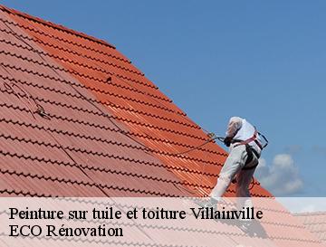 Peinture sur tuile et toiture  villainville-76280 ECO Rénovation