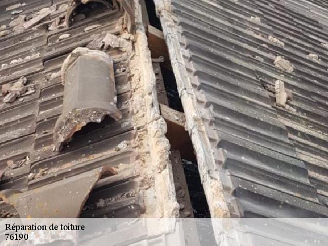 Réparation de toiture  allouville-bellefosse-76190 RS couvreur 76