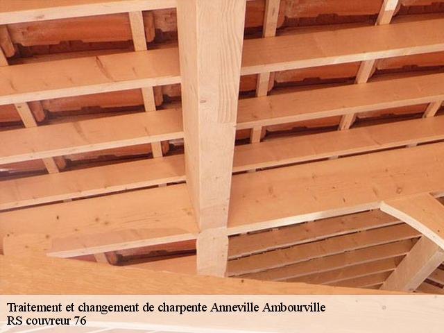 Traitement et changement de charpente  anneville-ambourville-76480 RS couvreur 76