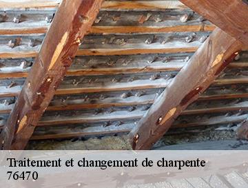 Traitement et changement de charpente  le-treport-76470 ECO Rénovation