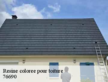 Resine coloree pour toiture authieux-ratieville-76690 ECO Rénovation
