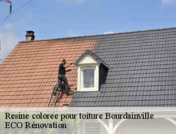 Resine coloree pour toiture  bourdainville-76760 ECO Rénovation