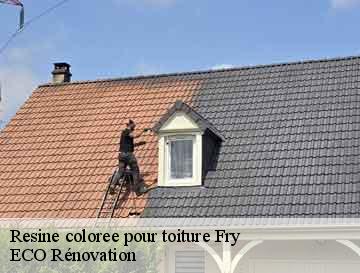 Resine coloree pour toiture fry-76780 ECO Rénovation