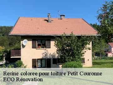Resine coloree pour toiture  petit-couronne-76650 ECO Rénovation